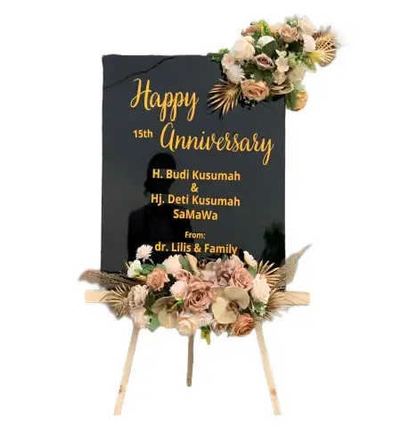 Papan Bunga Akrilik Balimbing