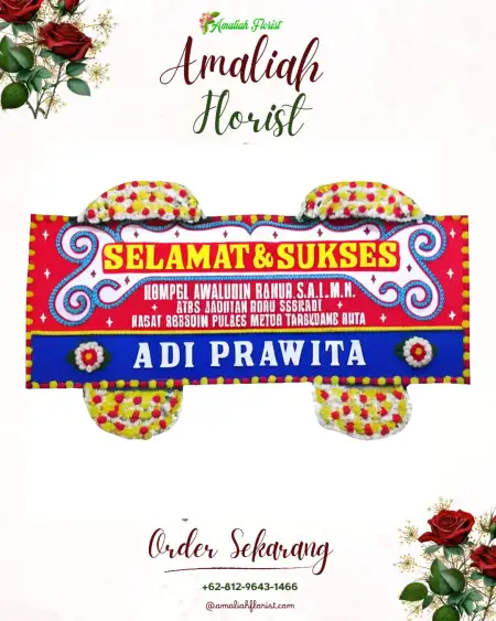 Papan Bunga Ucapan Selamat Balimbing